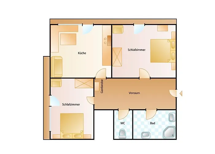 Fruehstueckspension Anja Affittacamere 3*